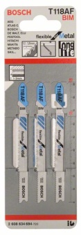 Пильное полотно T 118 AF Flexible for Metal 2608634694